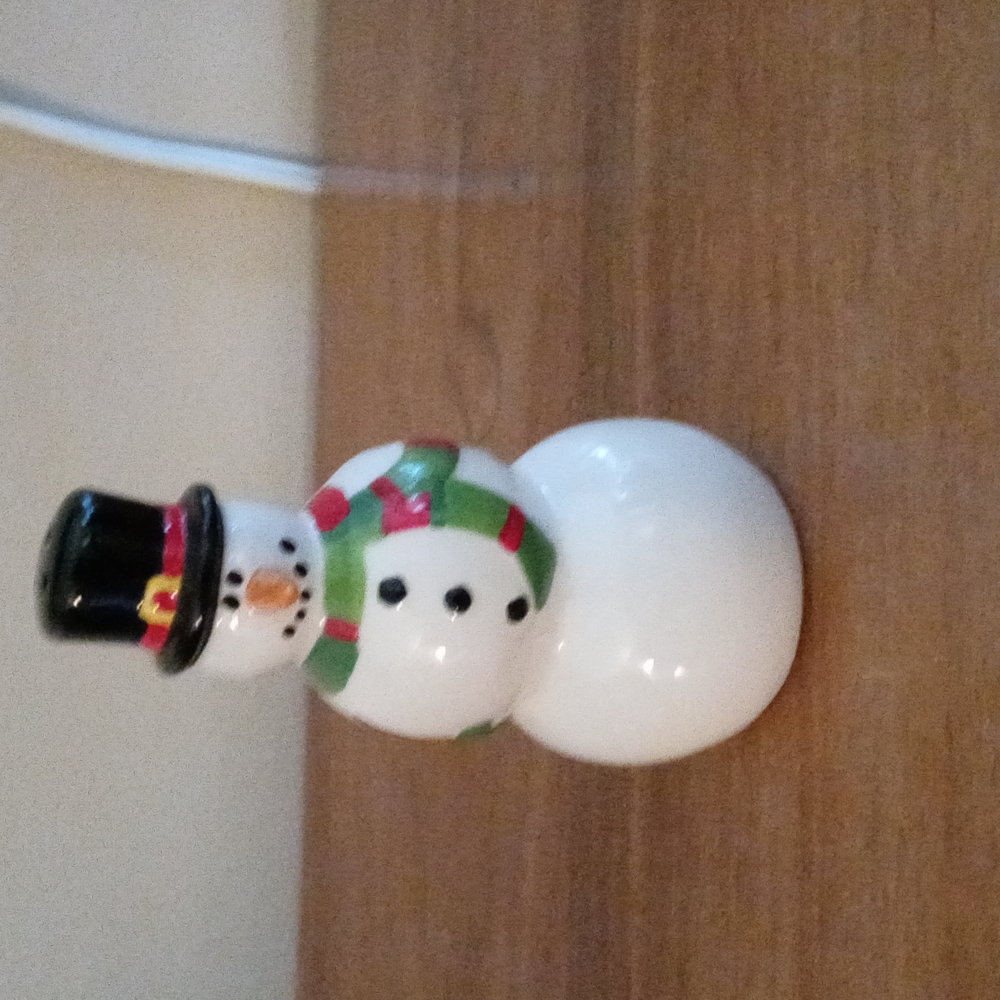Snowman Salt Shaker